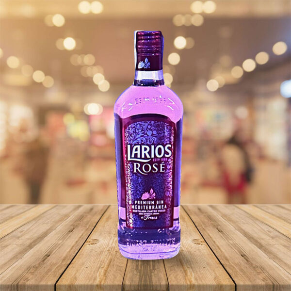 Ginebra "Larios" Rose 70 Cl 37,5º