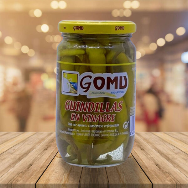 Guindillas en Vinagre "Gomu" 300Gr