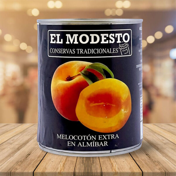 Melocotón Extra en Almíbar "El Modesto" 1Kg