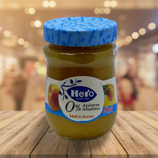 Mermelada de Melocotón "Hero" Zero Azúcar 280Gr