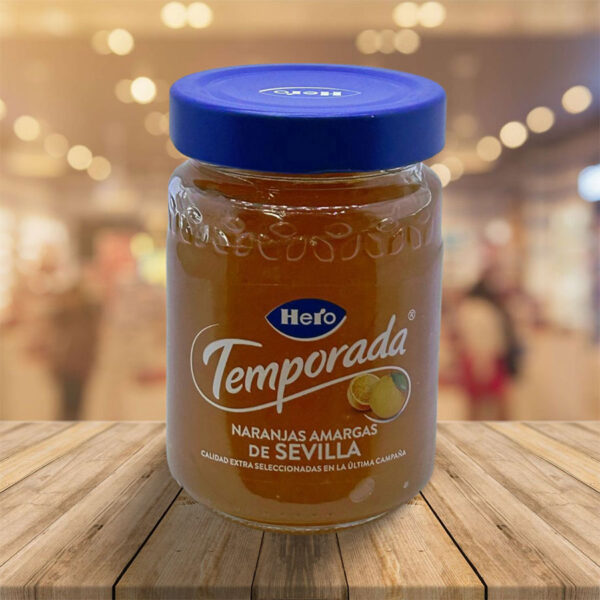 Mermelada de Naranjas Amargas de Sevilla de Temporada "Hero" 350Gr