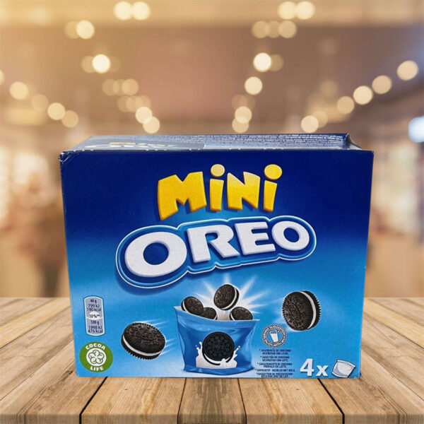 Galletas Mini "Oreo" 4 Bolsitas 160 Gr