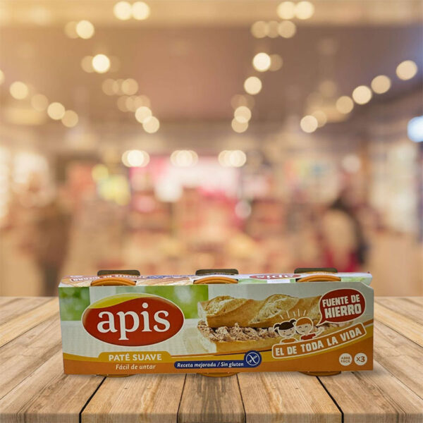 Pate "Apis" Pack de 3 80 gr