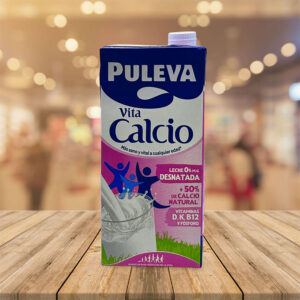 Leche Calcio Desnatada "Puleva" 1 Litro Pack 6