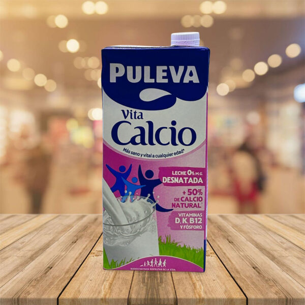 Leche Calcio Desnatada "Puleva" 1 Litro Pack 6