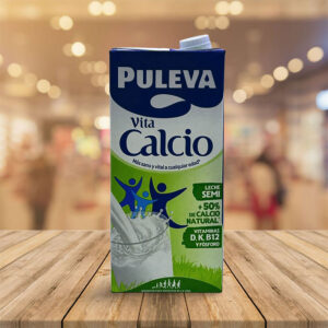 Leche Calcio Semidesnatada "Puleva" 1 Litro Pack 6