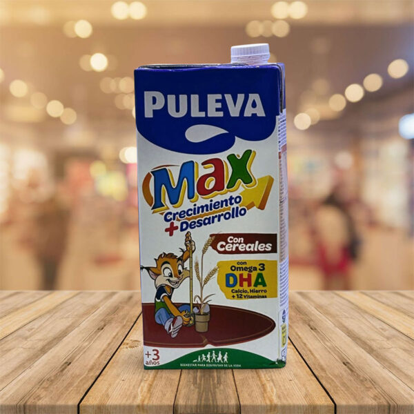 Leche Max Cereales "Puleva" 1 Litro Pack 6