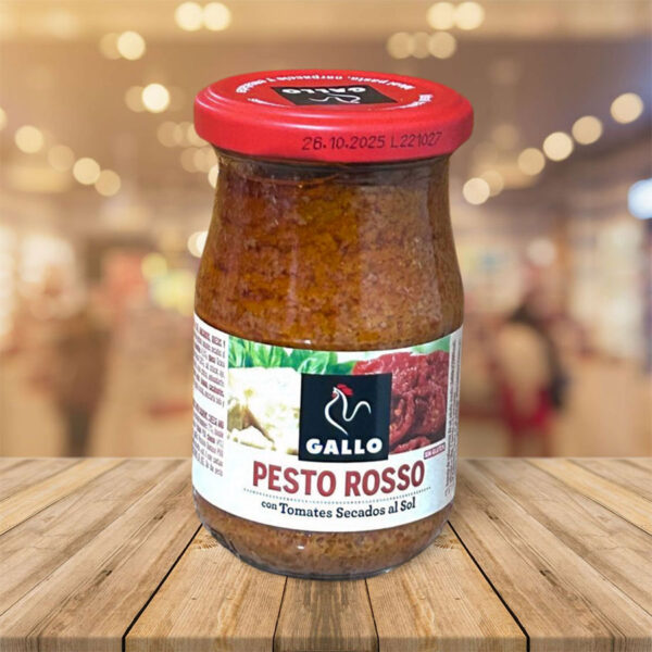 Salsa Pesto Rosso "Gallo" 190 Gr