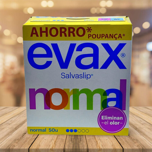 Salvaslip "Evax" Normal 50 Unidades