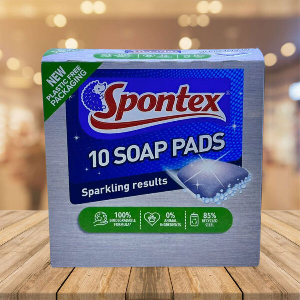 Estropajo “Spontex” Jabonoso 10 Unidades