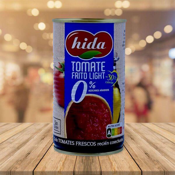 Tomate Frito Light 0 Azúcares "Hida" 340 Gr