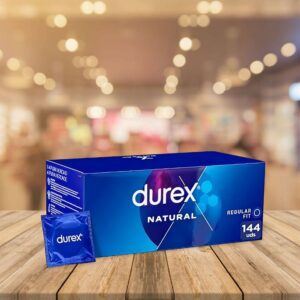 PRESEVATIVOS "DUREX" NATURAL 144 UNID