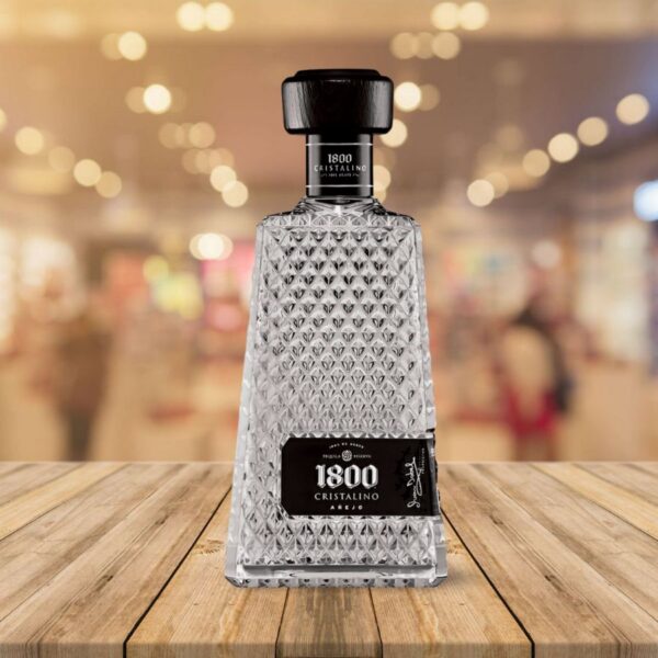 Tequila "1800" Cristalino Añejo 70 Cl