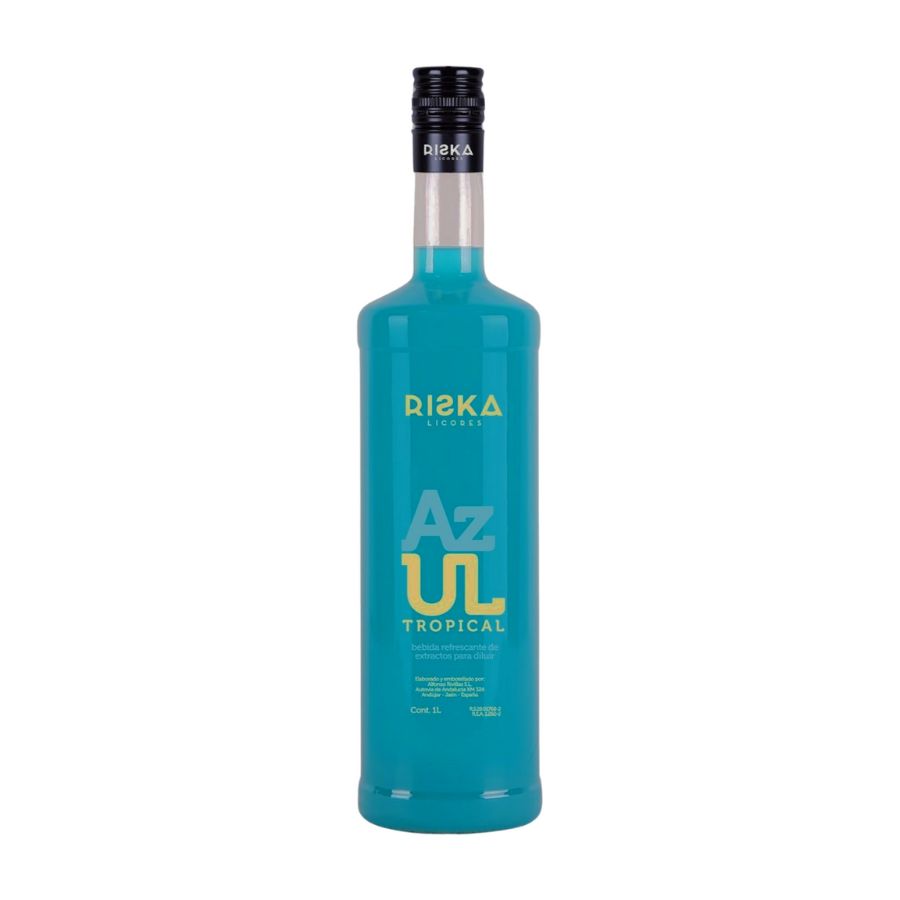 Licor Azul Tropical «Riska» S/A 1L