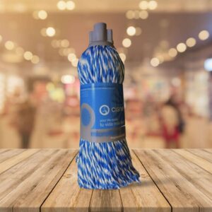 Fregona "Cisne" Microfibra n·50 Azul & Blanco Caja 24 Unid