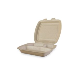 Envase Comida 3 Compartimentos mb3 200 Unid