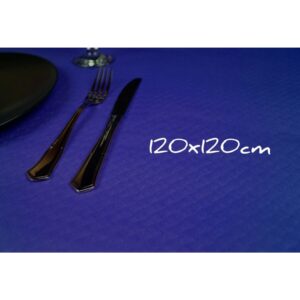 Mantel Azul Papel 120x120 300 Unid