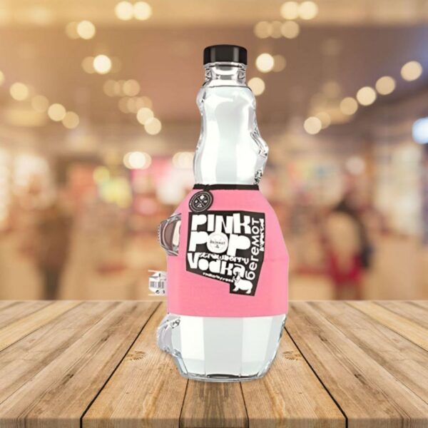 Vodka «Beremot» Pink Pop Translúcido 70 Cl