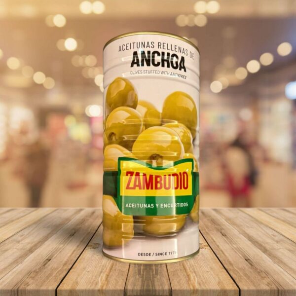 Aceitunas "Zambudio" 241/260 600 Gr Escurridos
