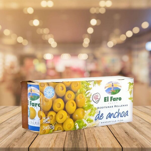 Aceitunas "El Faro" 150 Gr P3 x 8 Unid