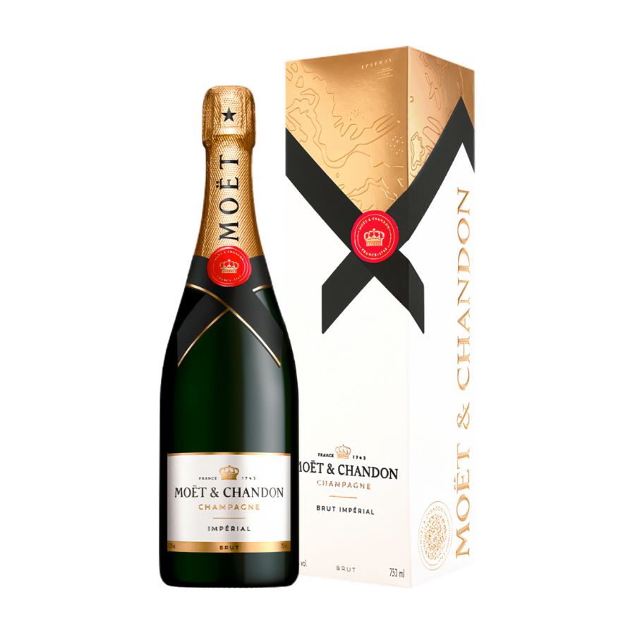 Champagne "Moët & Chandon" Brut Impérial Estuchado 75 Cl