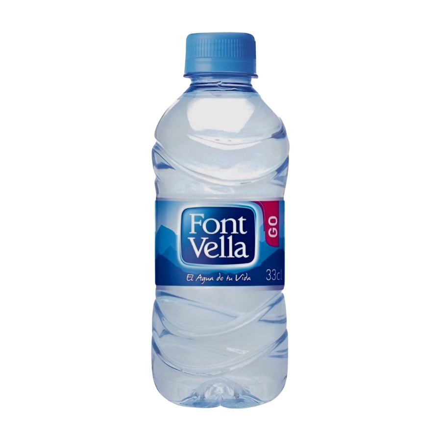 Agua " Font Vella" 33 Cl Caja 35 Unid