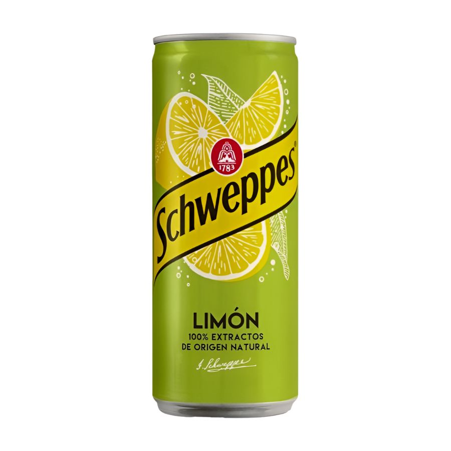 Refresco "Schweppes" Limón 33 Cl Lata Caja 24 Unid